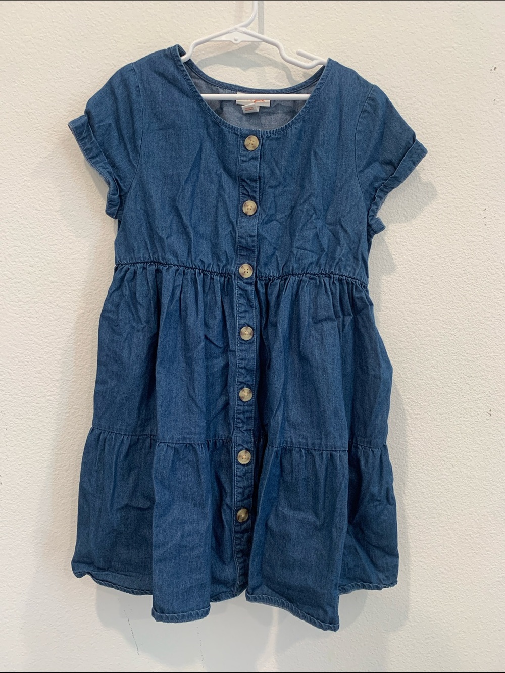 Cat & Jack Denim Cotton dress M(7/8)